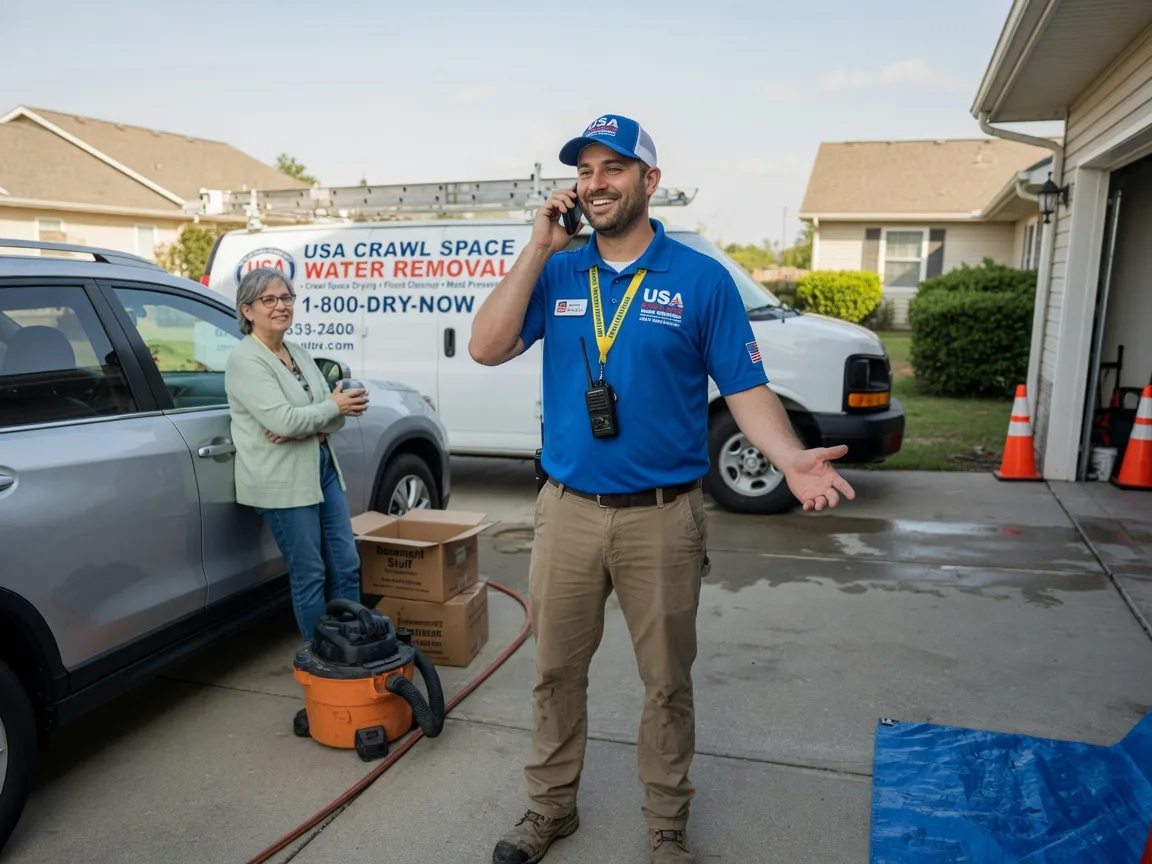 Crawl Space Water Removal Lynchburg, MO FAQs